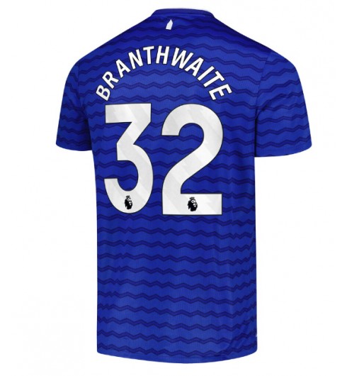 Moške Nogometnih dresov Everton Jarrad Branthwaite #32 Domači 2025-26 Kratki rokavi Moške Nogometnih dresov Everton Jarrad Branthwaite #32 Domači 2025-26 Kratki rokavi